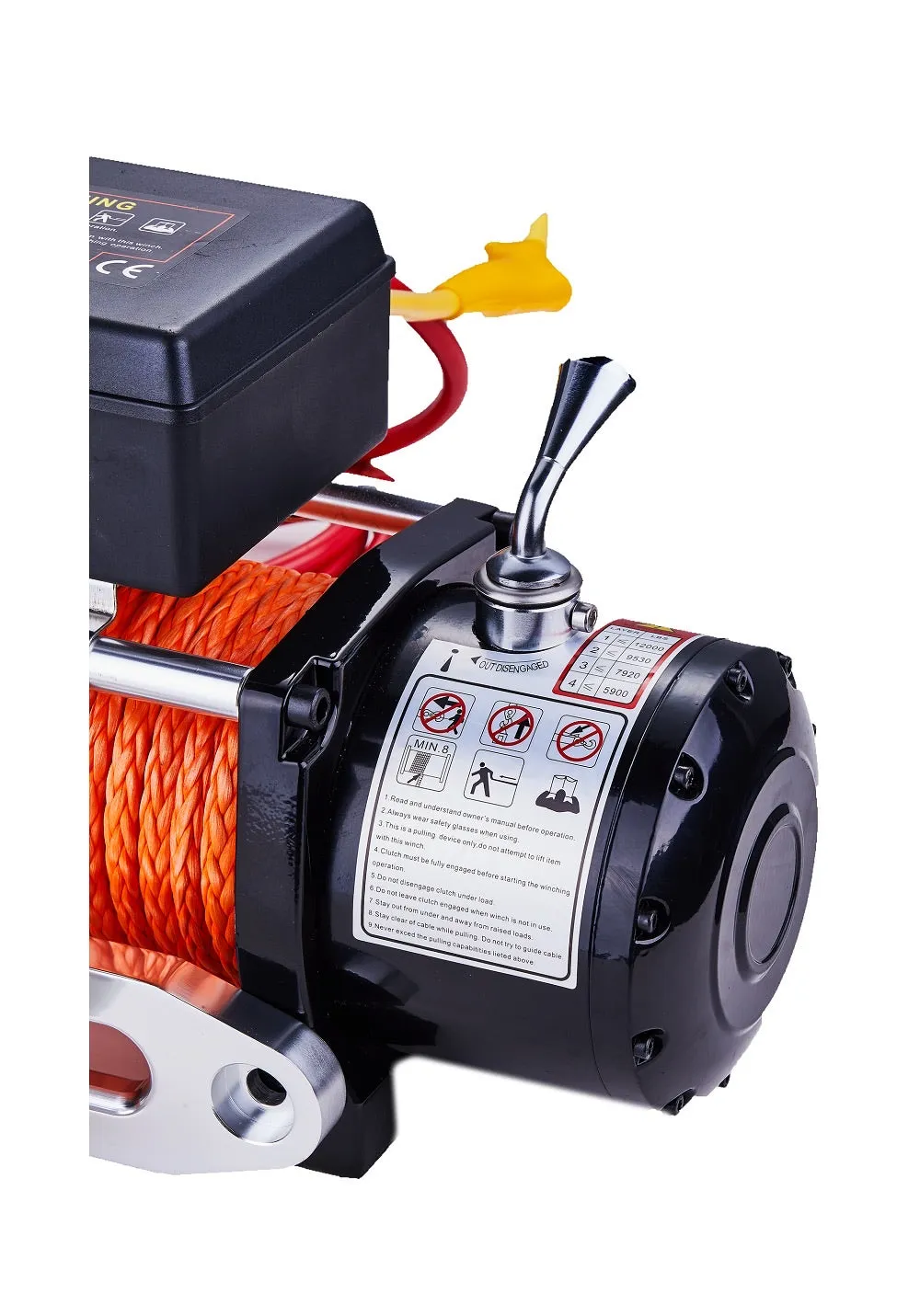 12,000 LB Synthetic Winch