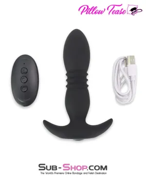 1690M      7 Thrusting   7 Vibrating Functions Rechargeable Remote Control Anal Vibrator
