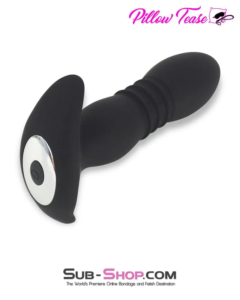 1690M      7 Thrusting   7 Vibrating Functions Rechargeable Remote Control Anal Vibrator