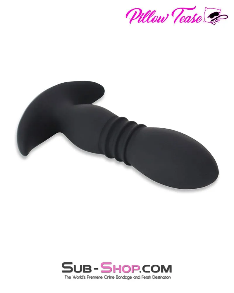 1690M      7 Thrusting   7 Vibrating Functions Rechargeable Remote Control Anal Vibrator