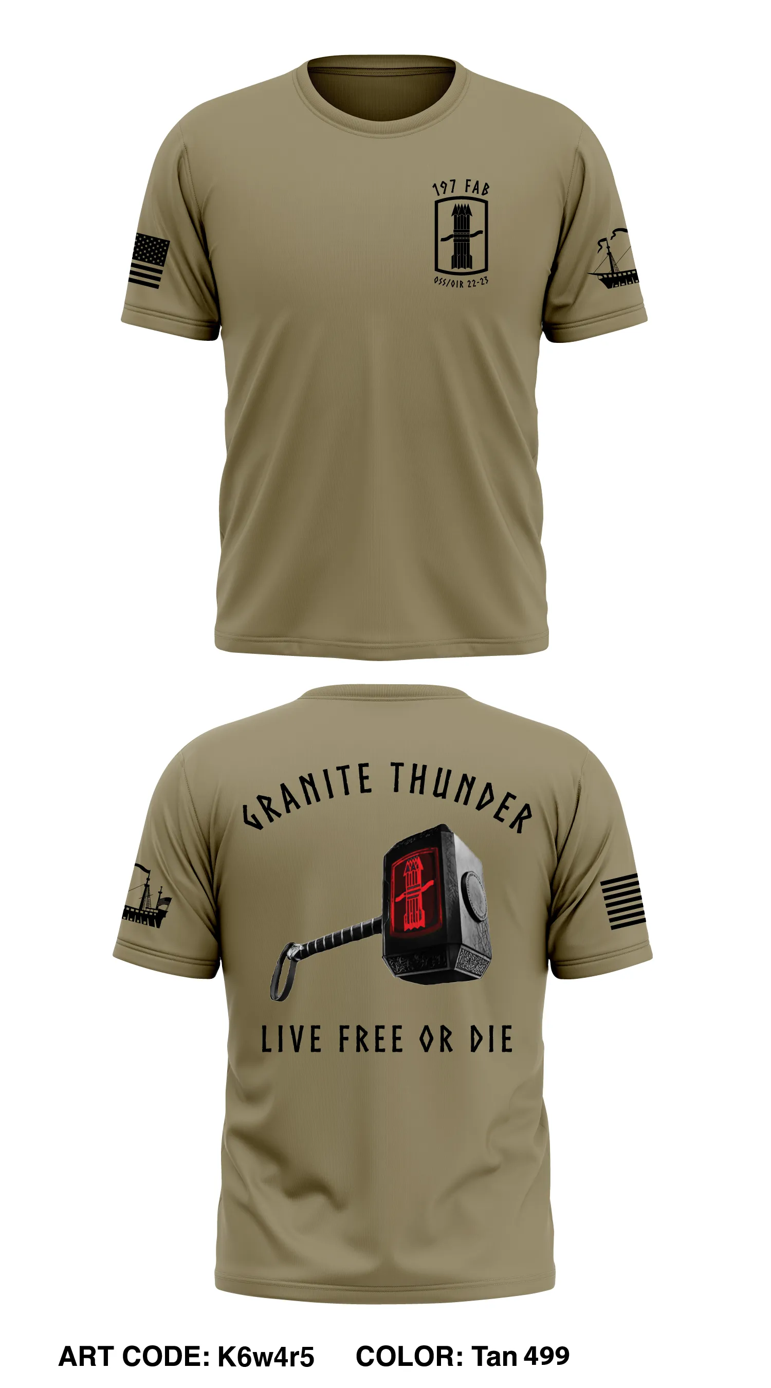 197 FAB Core Men's SS Performance Tee - K6w4r5