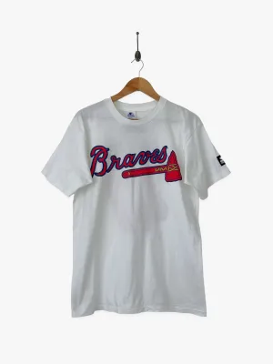 1996 Atlanta Braves MLB Starter USA Made Vintage T-Shirt Size 10-12