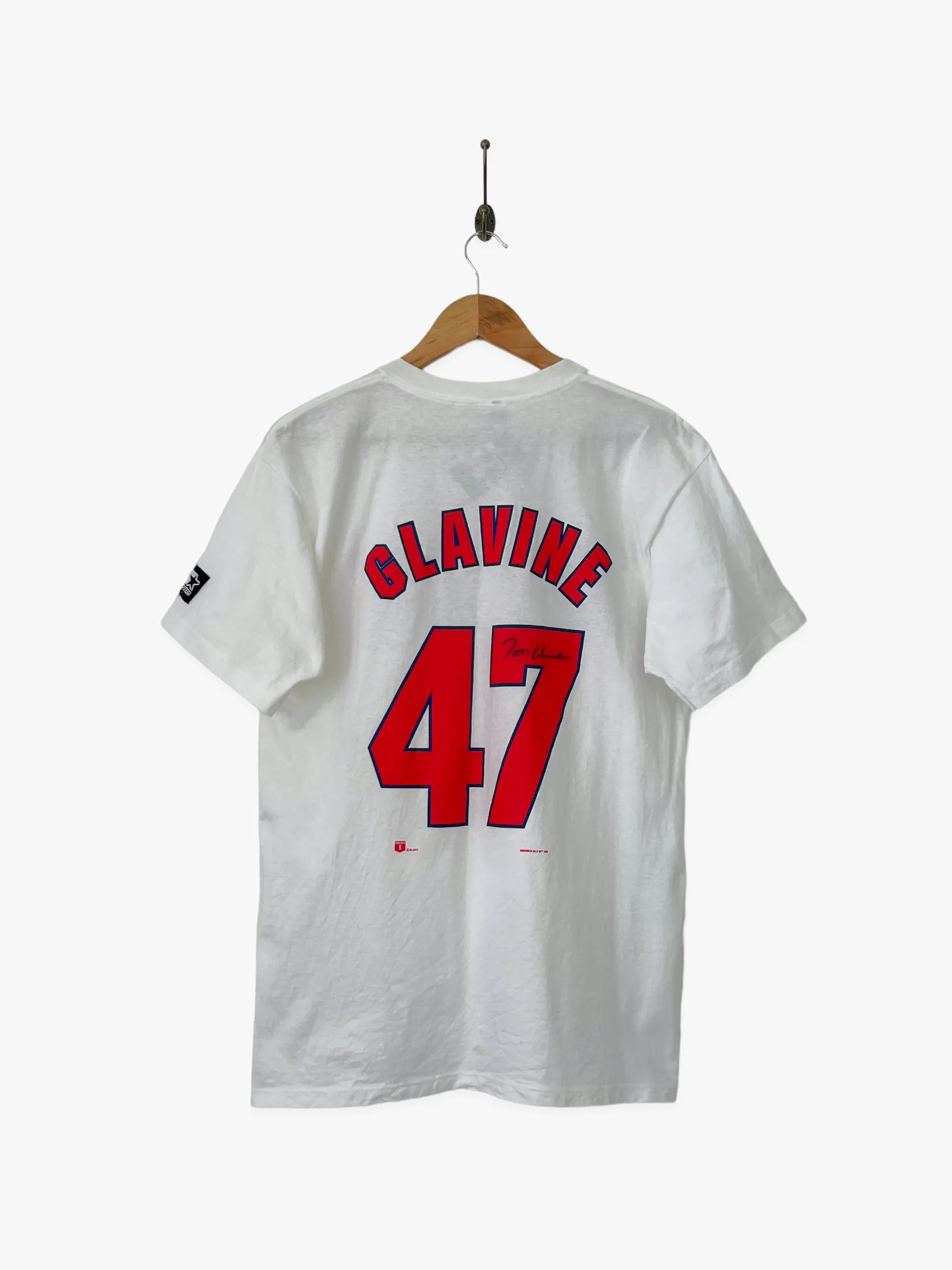 1996 Atlanta Braves MLB Starter USA Made Vintage T-Shirt Size 10-12
