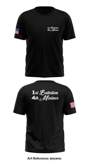 1st Battalion 4th Marines  Store 1 Core Men's SS Performance Tee - BnUWH3