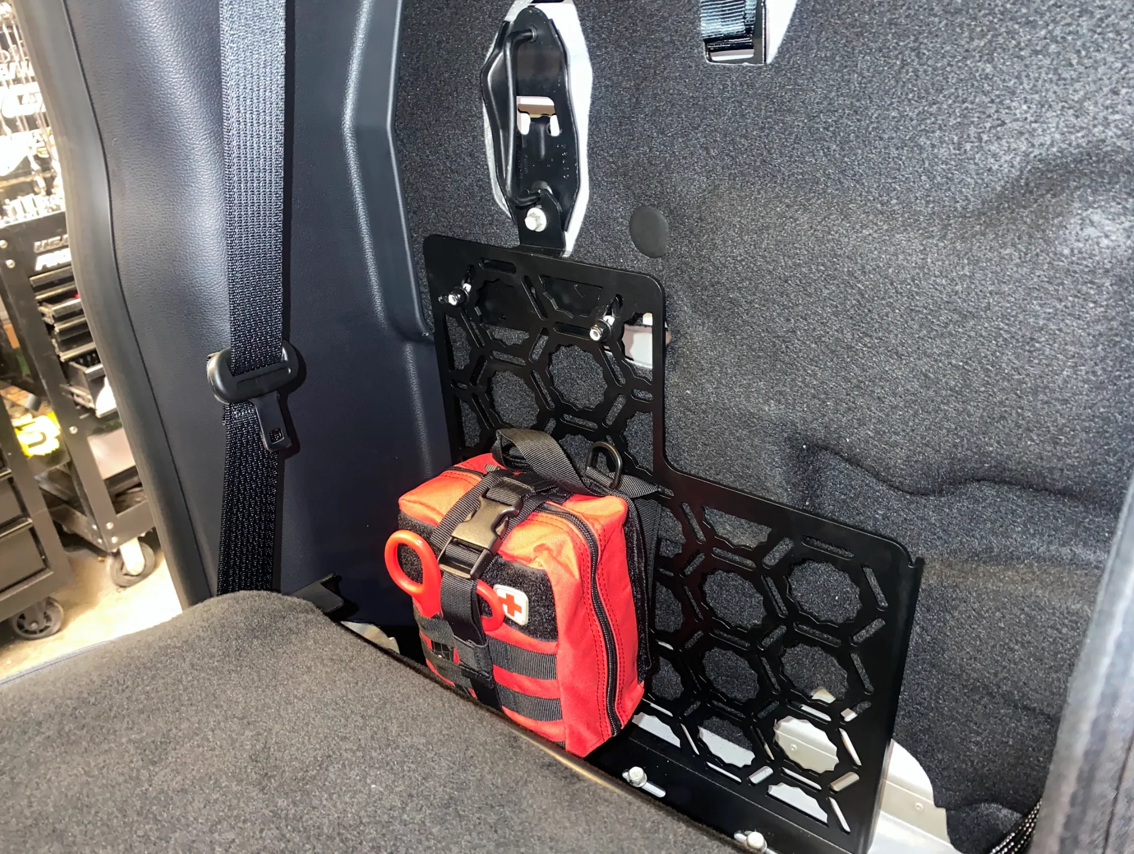 2021   Raptor - Behind Rear Seat Panel Kit by Adapt-A-Panel