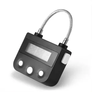 2758M-SIS      Forced Feminization Fantasy Professional Dominatrix Sissy Accessory Time Lock USB Rechargeable Lock, The Ultimate Self Bondage Lock