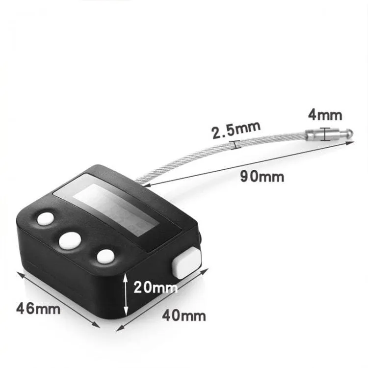 2758M-SIS      Forced Feminization Fantasy Professional Dominatrix Sissy Accessory Time Lock USB Rechargeable Lock, The Ultimate Self Bondage Lock
