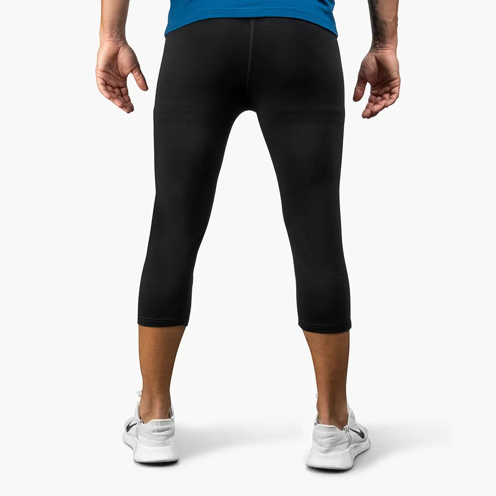 3/4 Merino lange Unterhose Herren 150 g/m2