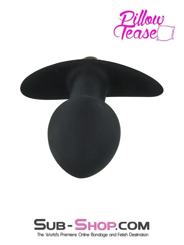6948M      Black Silicone Anal Anchor - LAST CHANCE - Final Closeout!