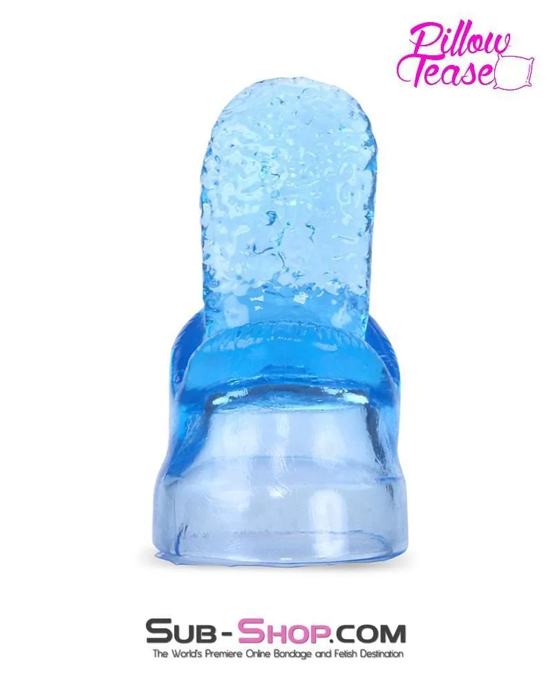 7059E      Titilating Tongue Oral Sex Magic Wand Attachment - LAST CHANCE - Final Closeout!