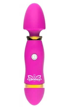 7061M      Rose Mini Mite Wand Vibrator - LAST CHANCE - Final Closeout!
