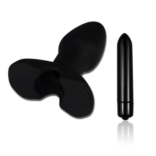 7263AC      Silicone Rocket Teaser Vibrating Anal Plug - LAST CHANCE - Final Closeout!