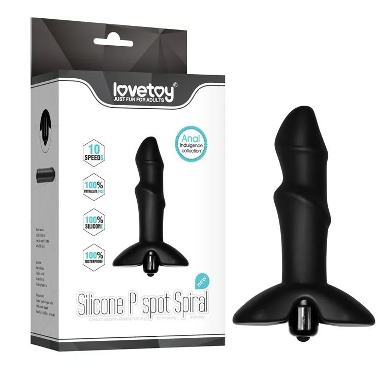 7394AC      Silicone P-Spot Spiral Prostate Stimulator
