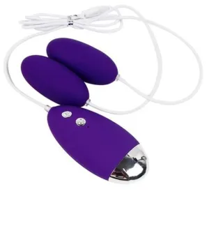 9809M      Waterproof Super Duo 20 Speed Vibrating Bullets - LAST CHANCE - Final Closeout!