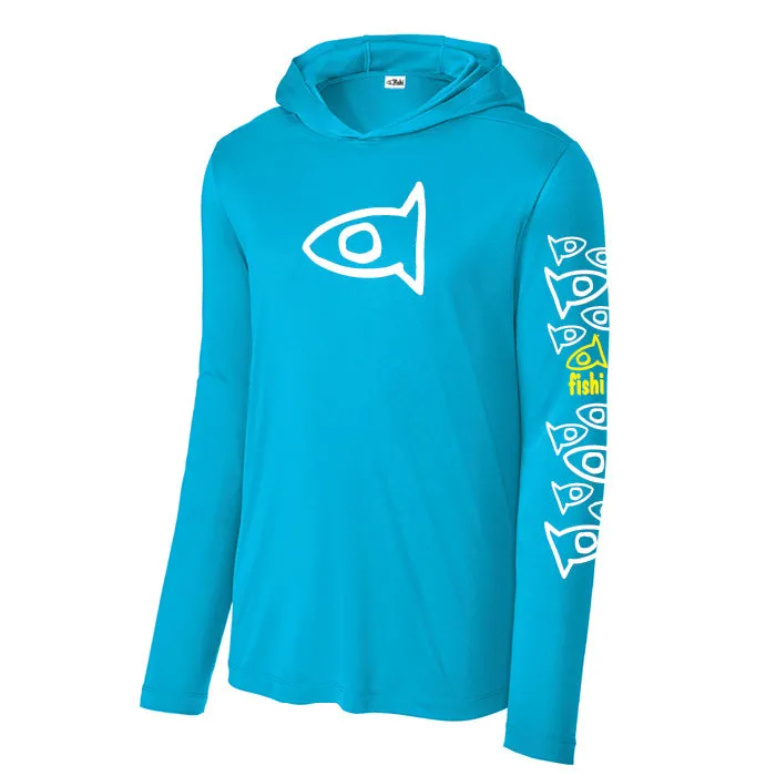 Adult Hood Swim 50UPF - Sapphire
