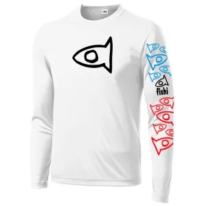 Adult Swim Shirt 50UPF - White