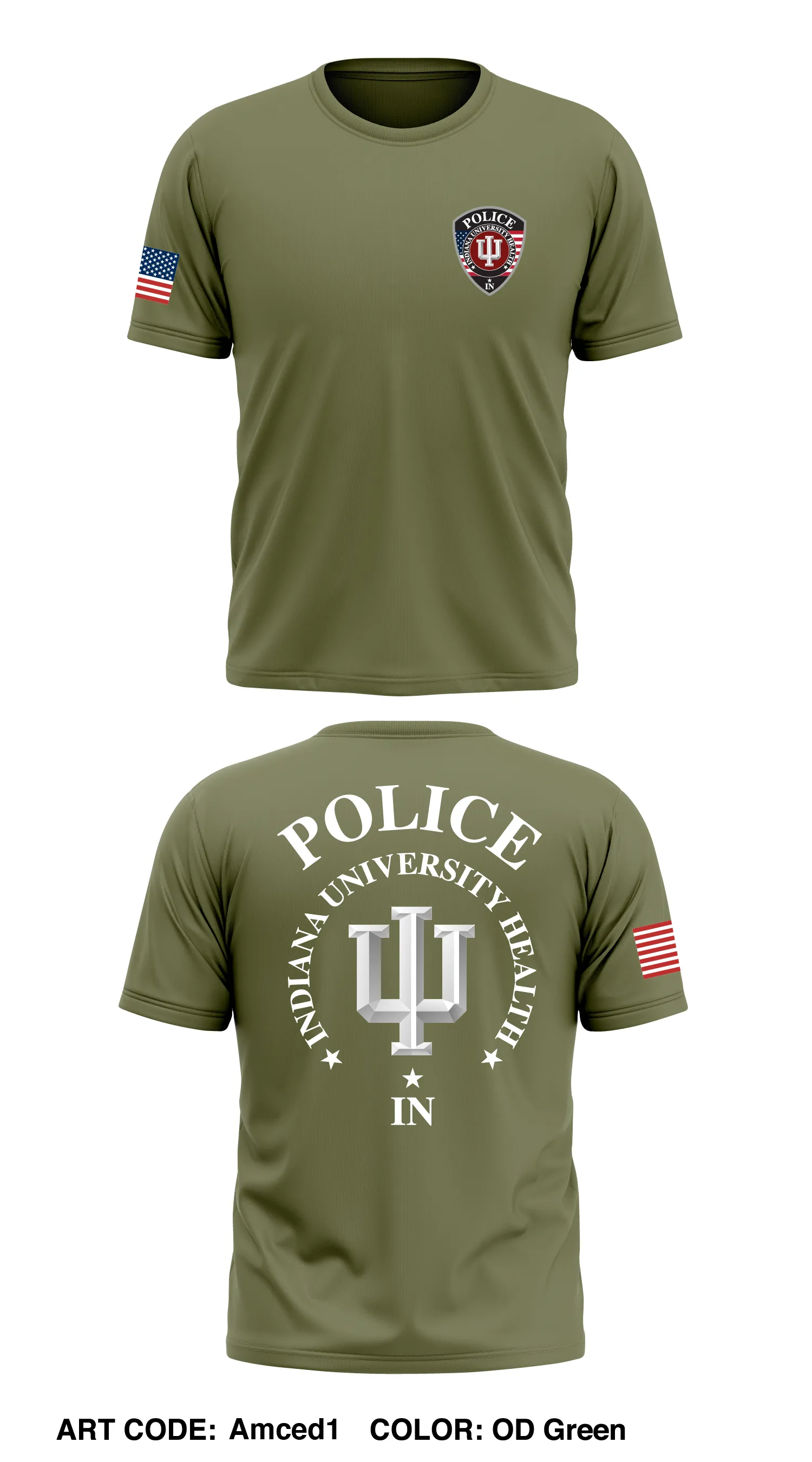 AHC PD Store 1 Core Men's SS Performance Tee - Amced1