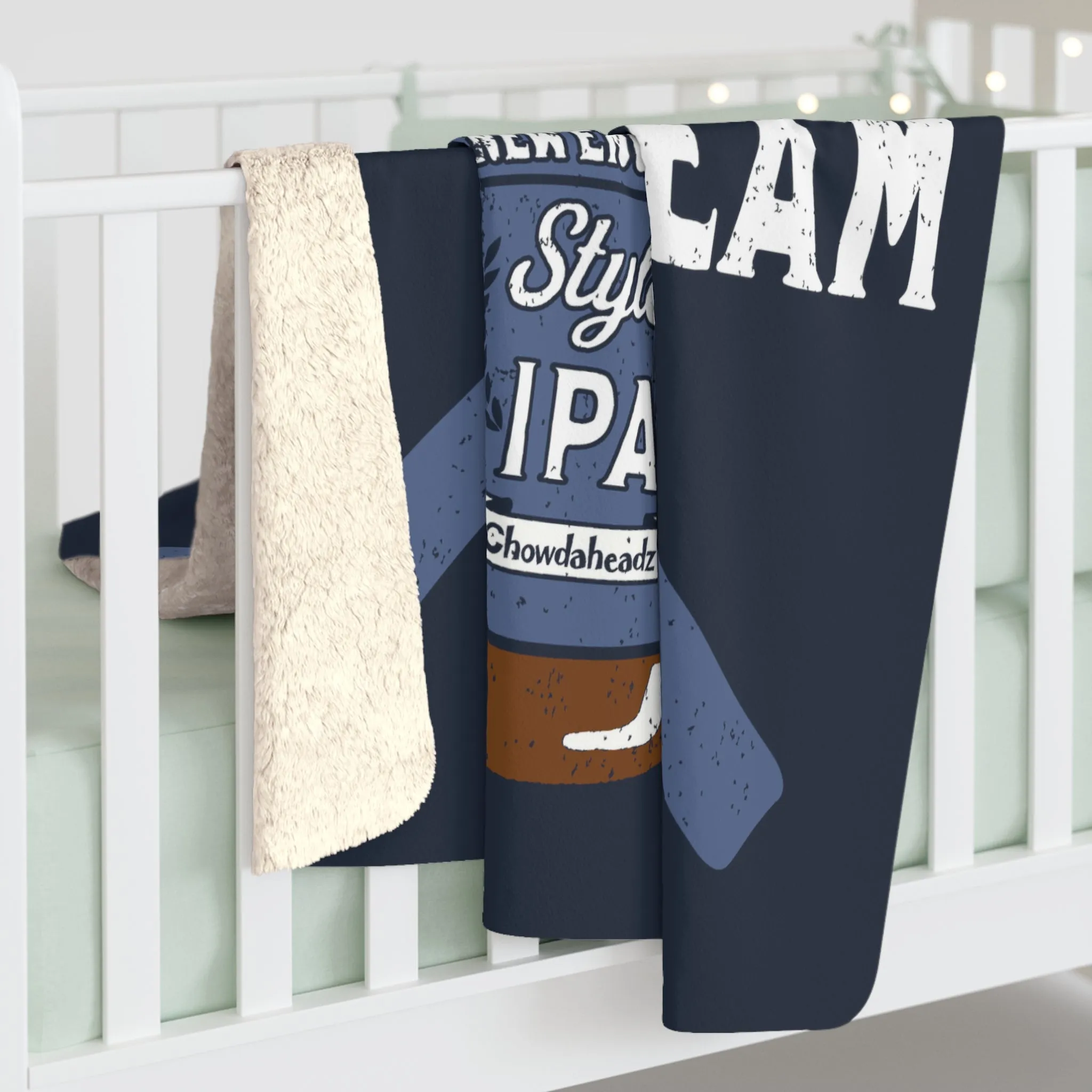 Apres Ski Team Sherpa Fleece Blanket