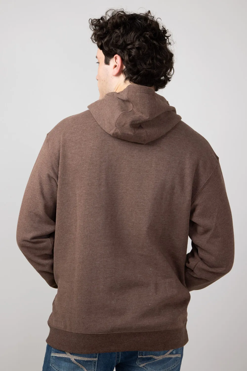 Ariat Logo Hoodie for Men in Chestnut | 10052769-CHESTNUT