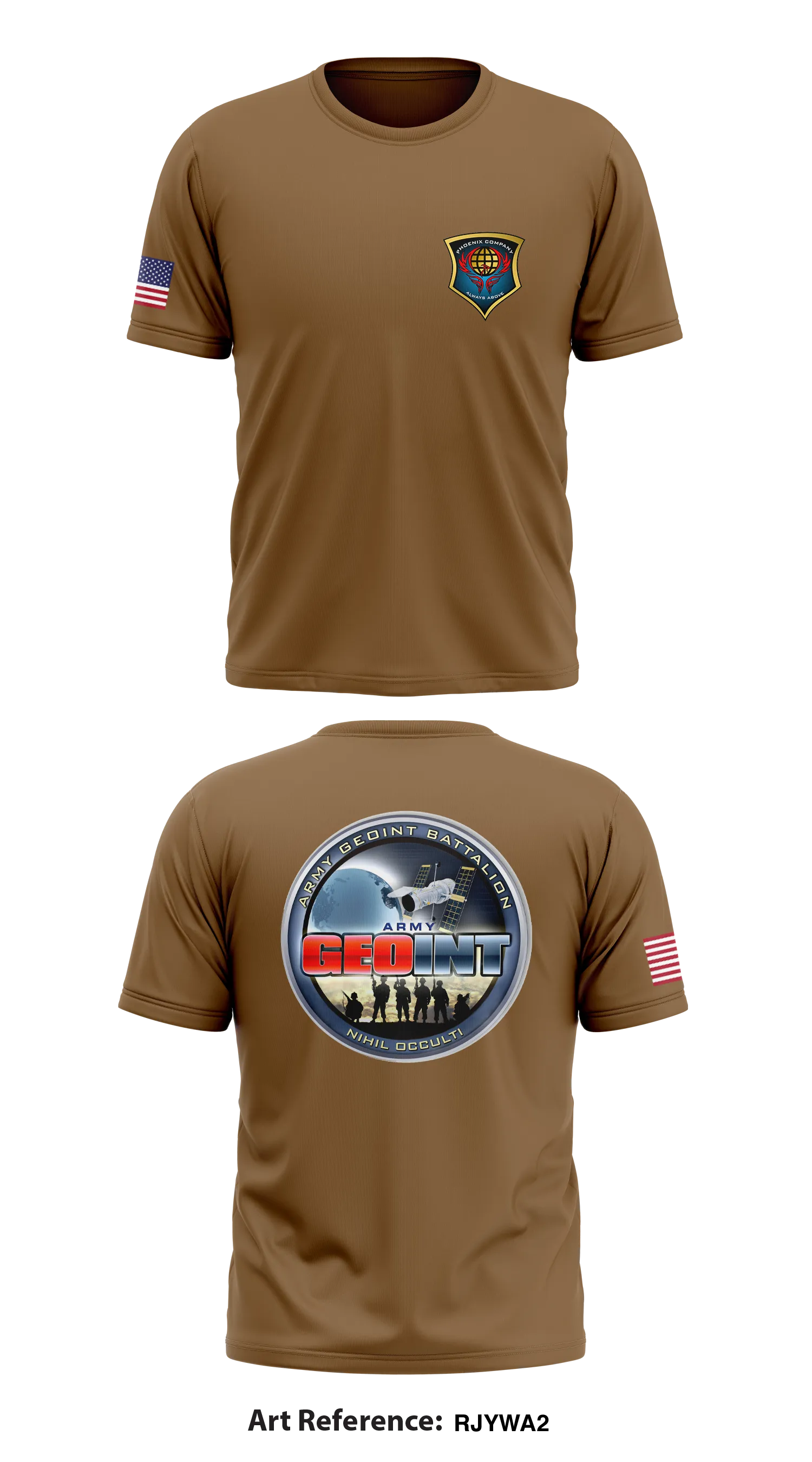 Army GEOINT Battalion Store 1 Core Men's SS Performance Tee - rjywA2