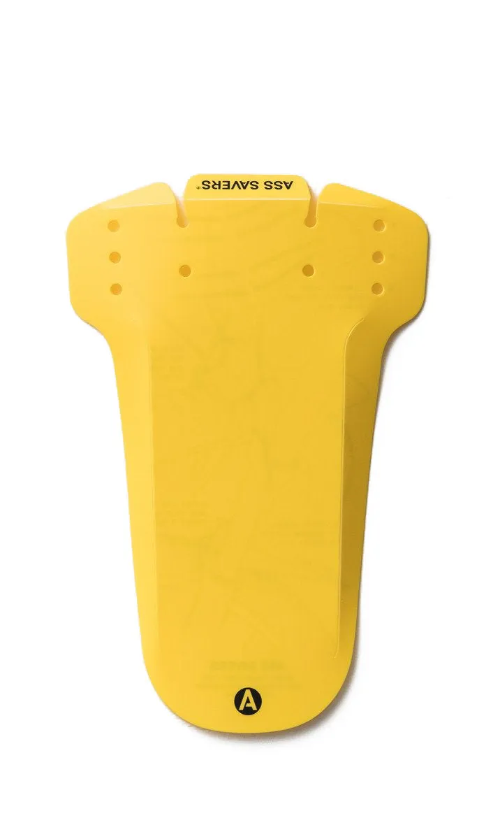 Ass Saver Mudder Fork Mounted Mudguard - Yellow