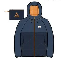Base Recycled Thermore® Insulated Jacket - Dark Denim