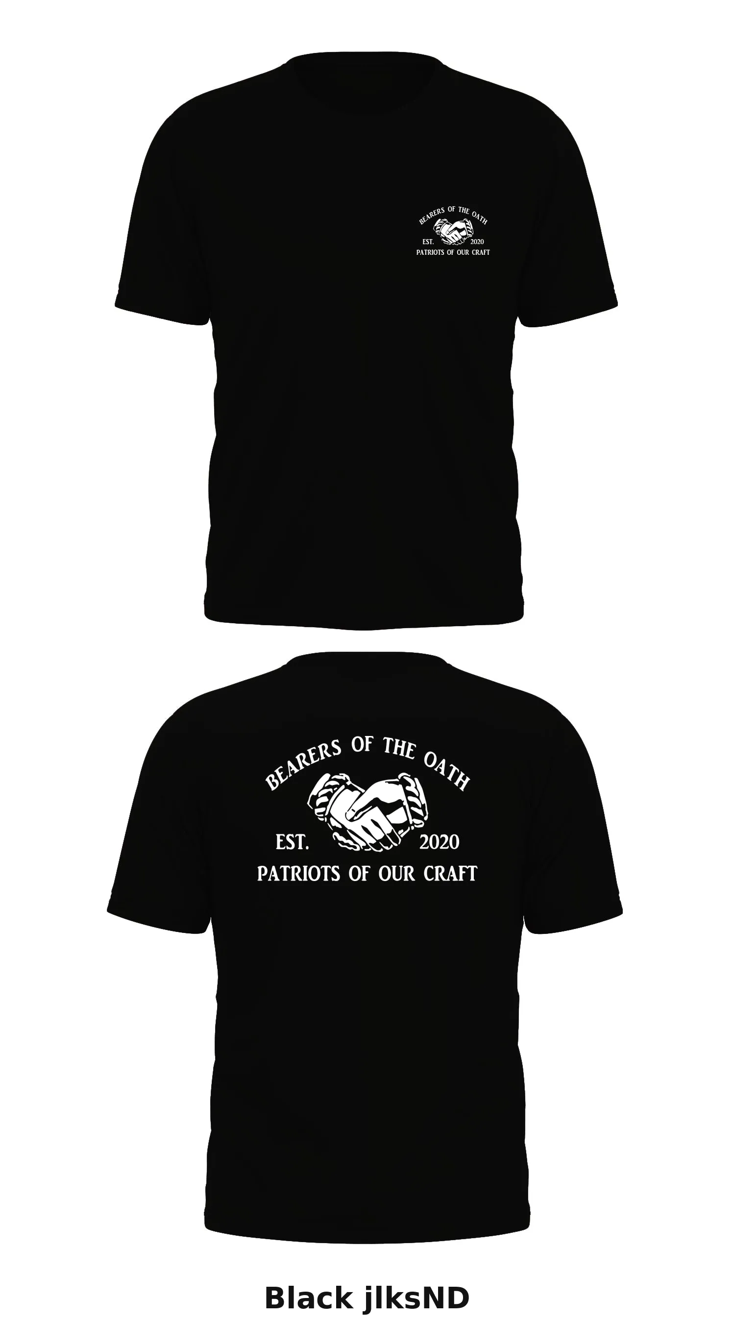 Bearers of the Oath  Store 1 Core Men's SS Performance Tee - jlksND