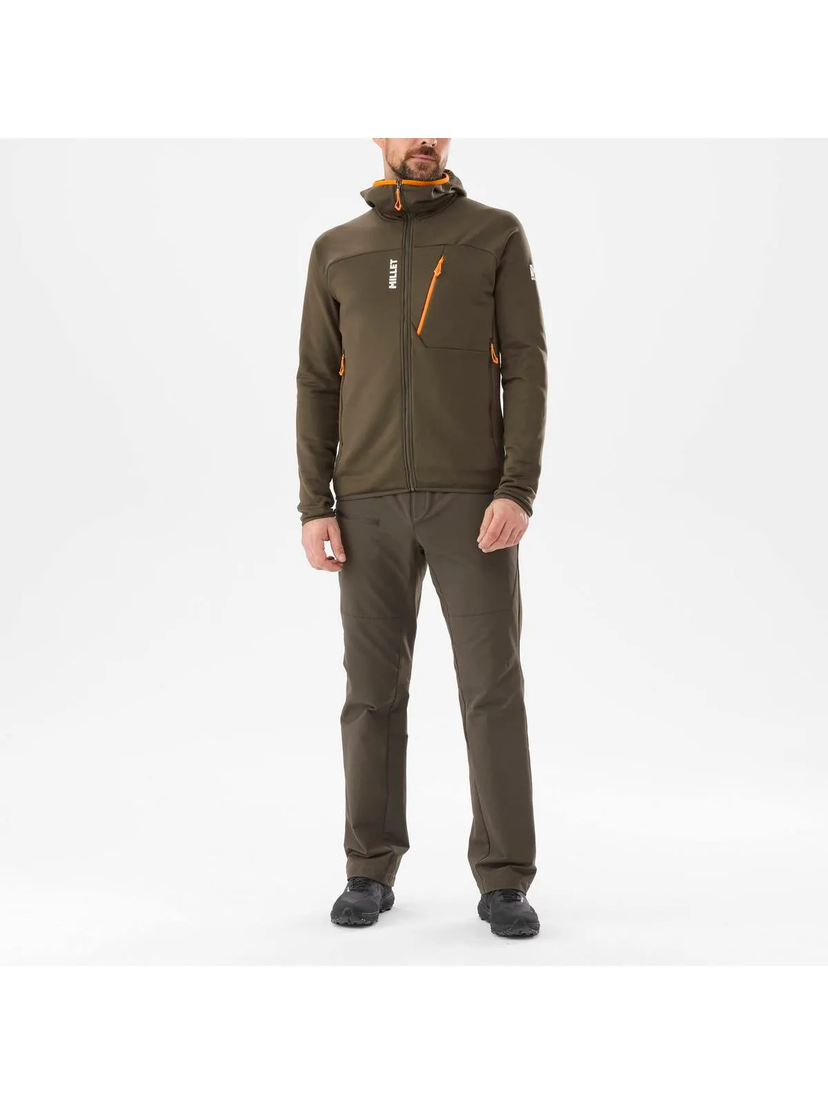 Bluza techniczna męska MILLET M Seneca Fleece Hoodie Zielony