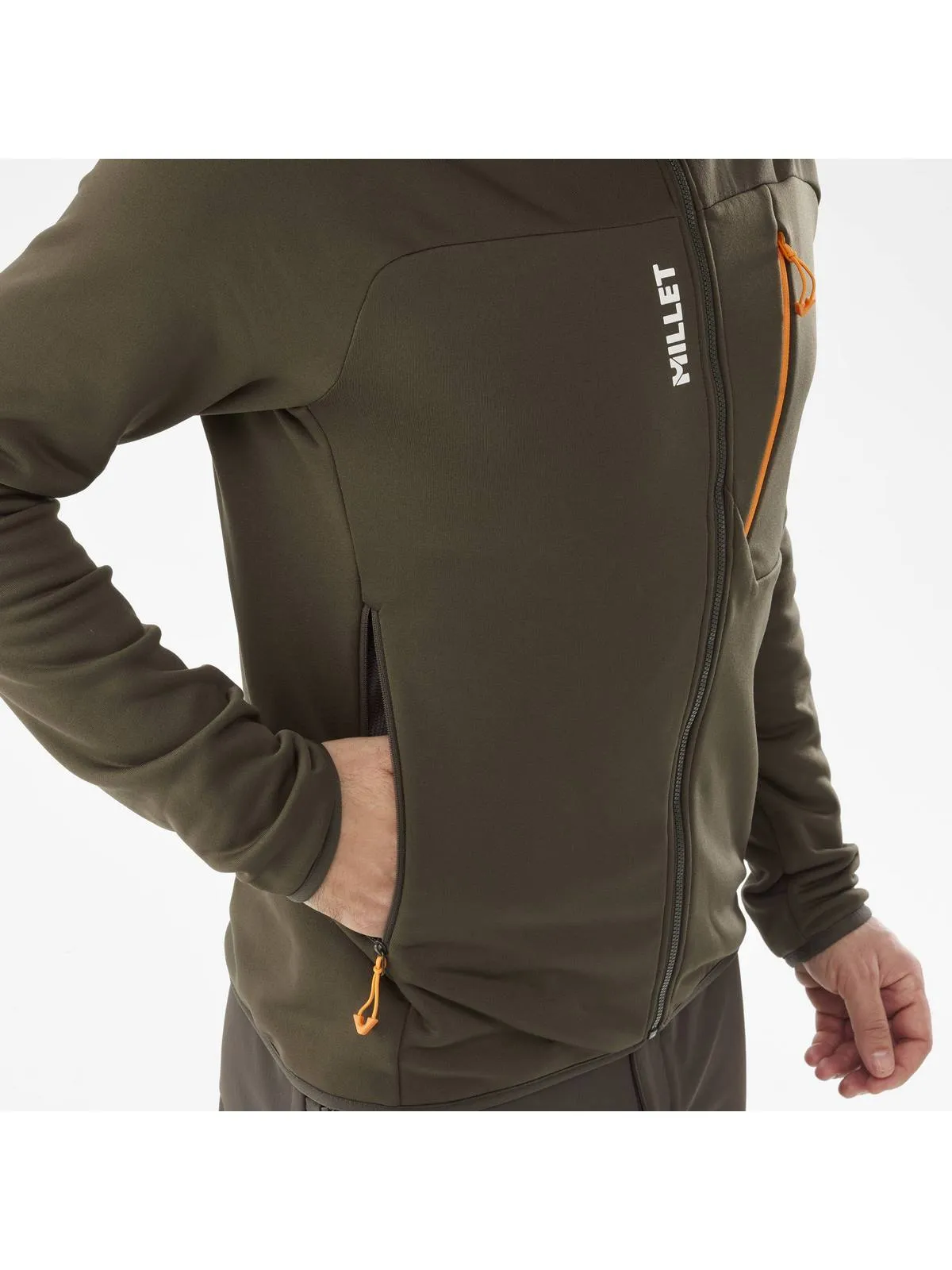 Bluza techniczna męska MILLET M Seneca Fleece Hoodie Zielony