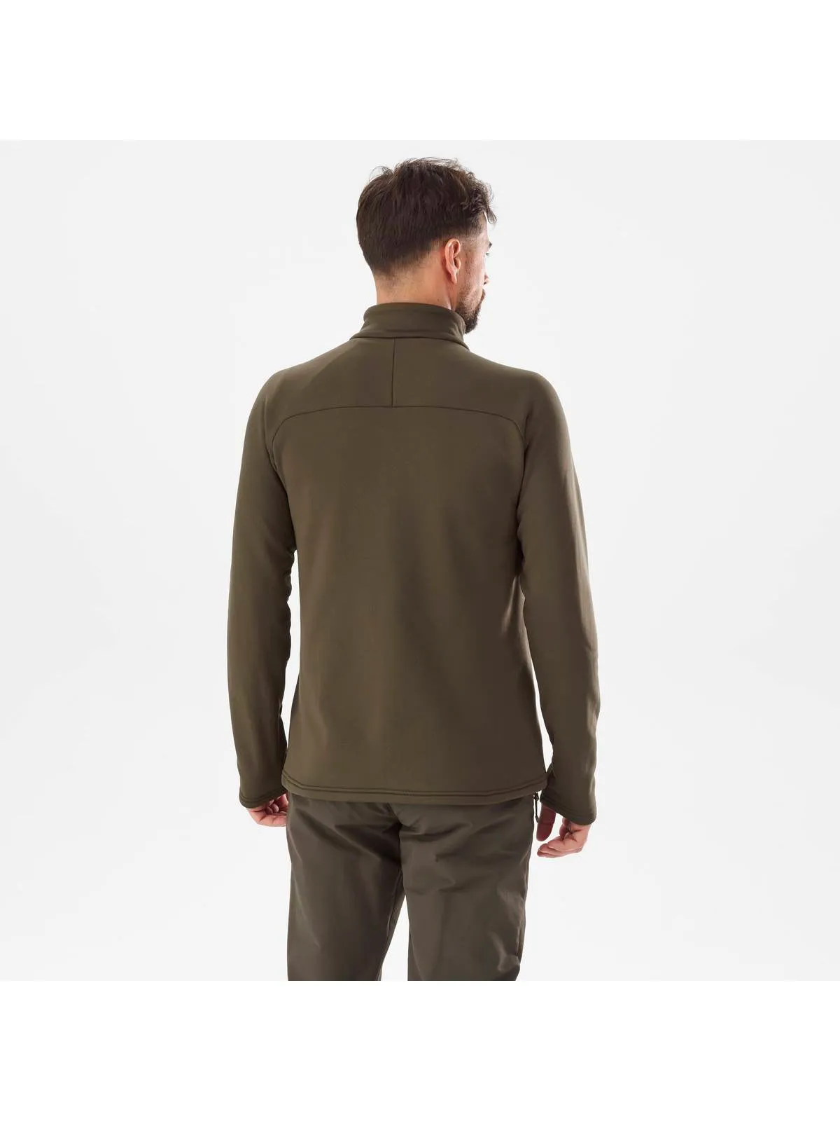 Bluza w góry męska MILLET M Seneca Fleece Po Zip brązowa