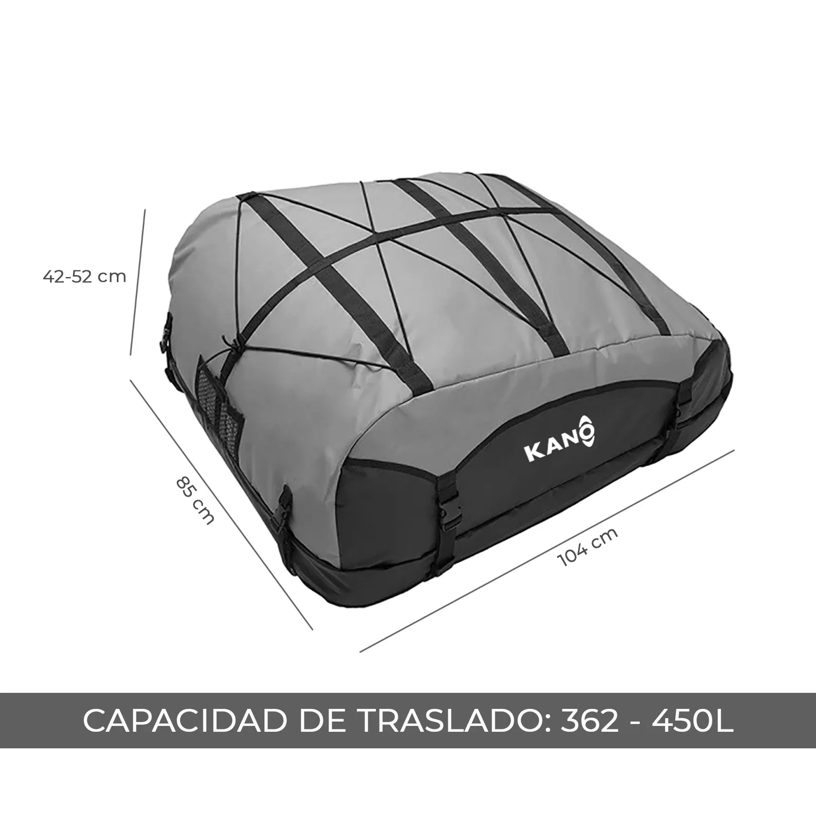 Bolso para Techo Porta Equipajes Expandible 362 - 450 L