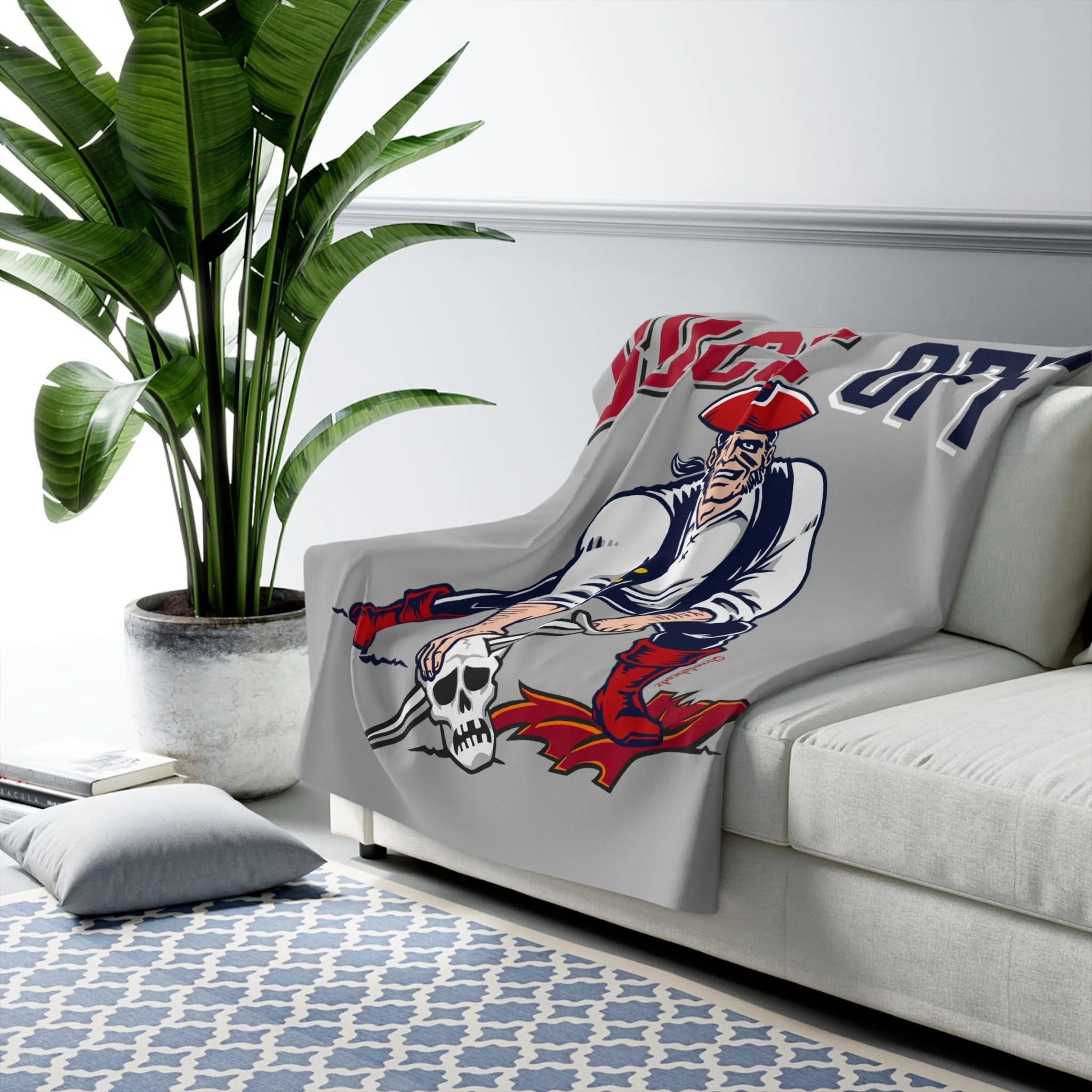 Bucc Off Sherpa Fleece Blanket