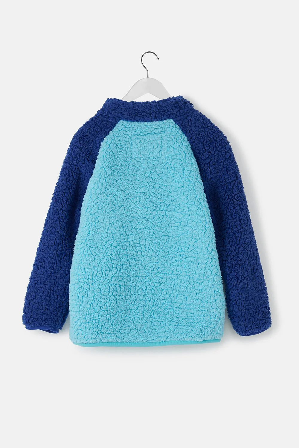 Caden Fleece - Navy Blue Orange