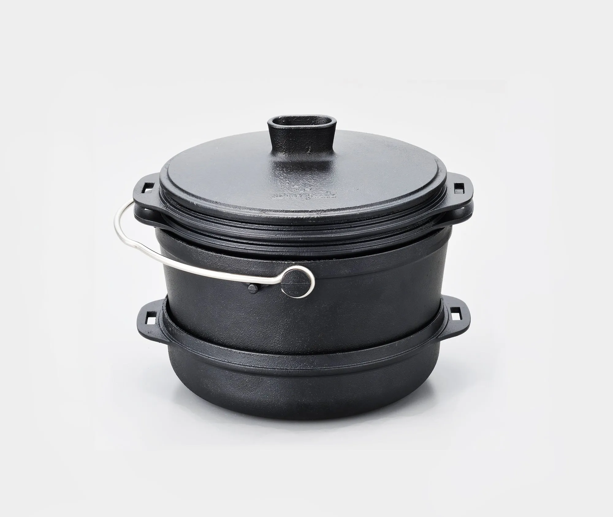 Cast Iron Duo Pot Set