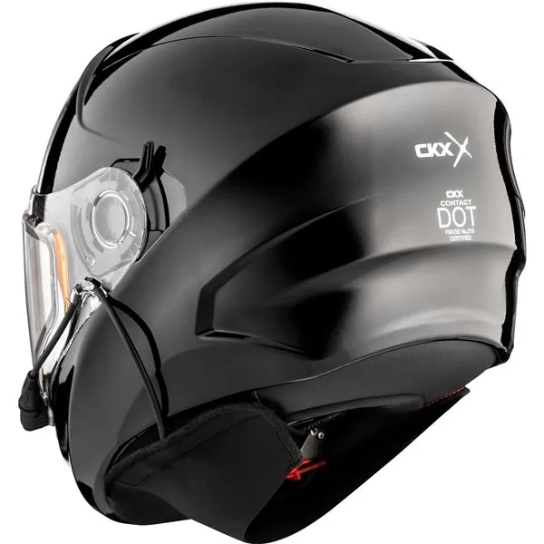 CKX Contact Winter Electric Double Lens Trail Full-Face Helmet - Solid