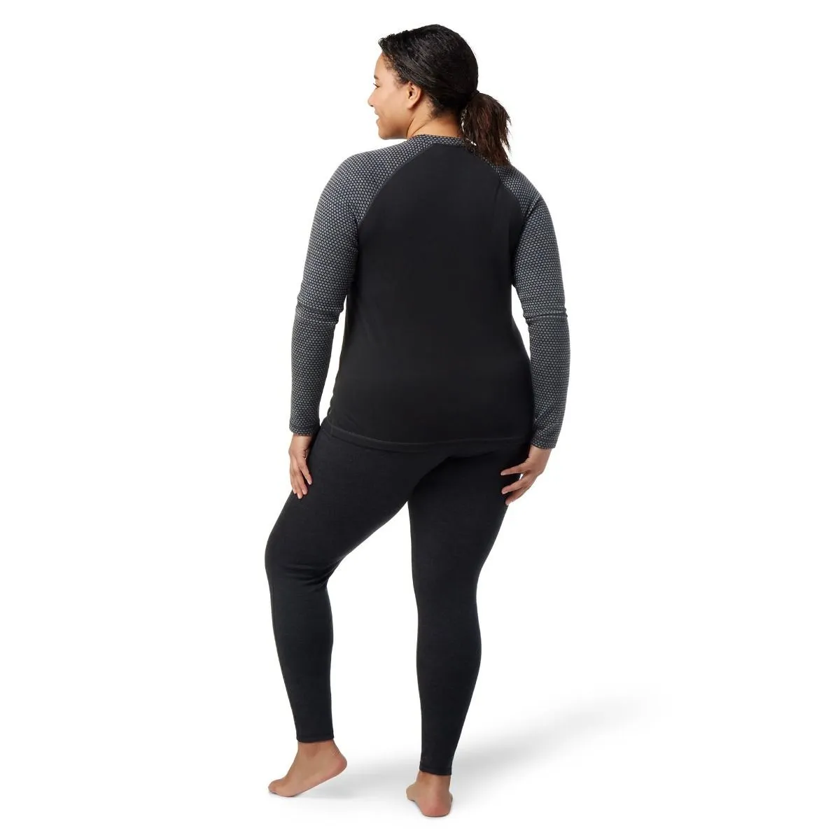 Classic Thermal Merino Base Layer Pattern Crew Plus Boxed (Women's) - SW016804 - Past Season