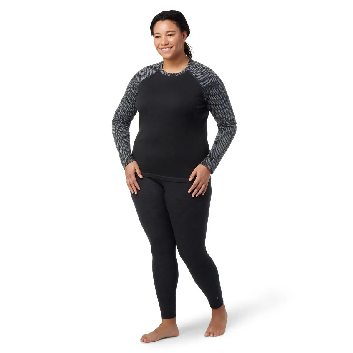 Classic Thermal Merino Base Layer Pattern Crew Plus Boxed (Women's) - SW016804 - Past Season