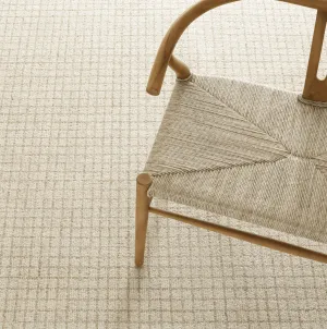 Conall Hand Micro Hooked Wool Rug - Natural