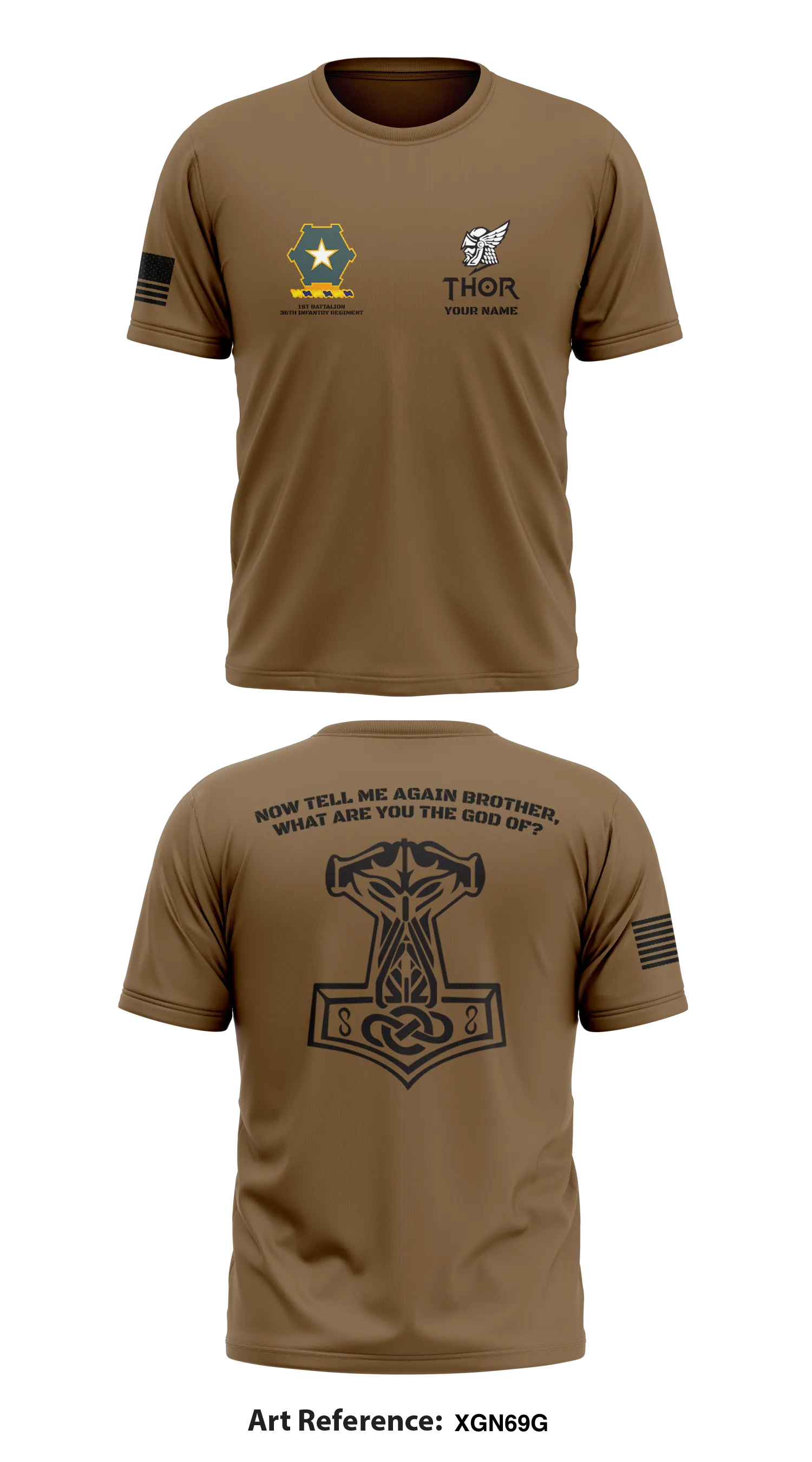 CUSTOM Mortars 1-36 IN 1-1AD Store 1 Core Men's SS Performance Tee - XGn69G