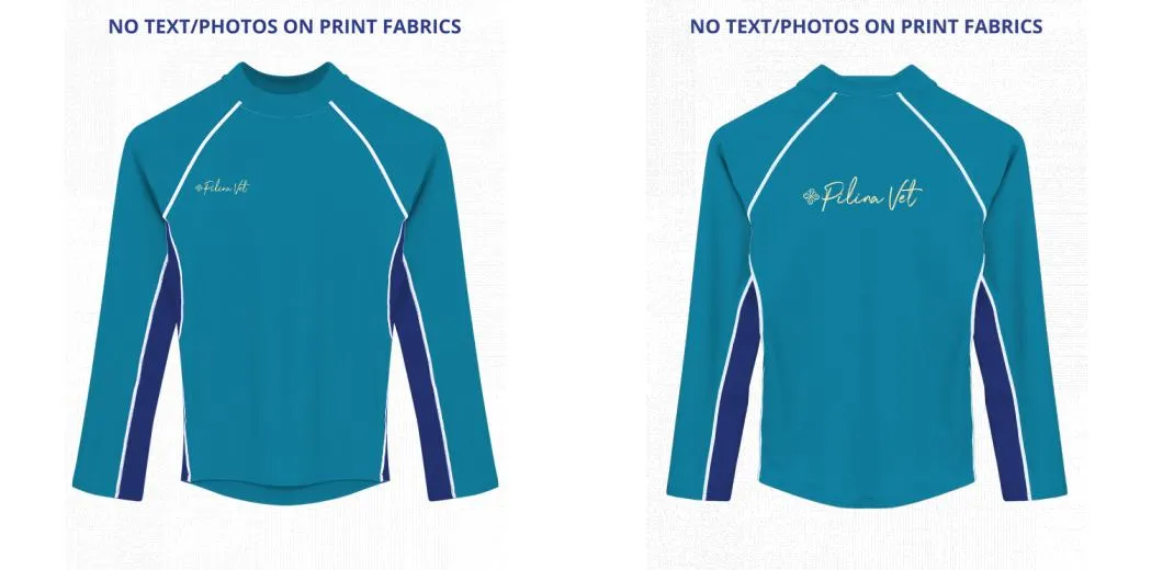 Custom Rash Guard (Kids, Women, Men) Long Sleeve