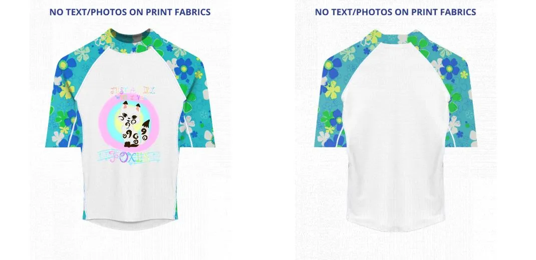 Custom Rash Guard (Kids, Women, Men) Short Sleeve