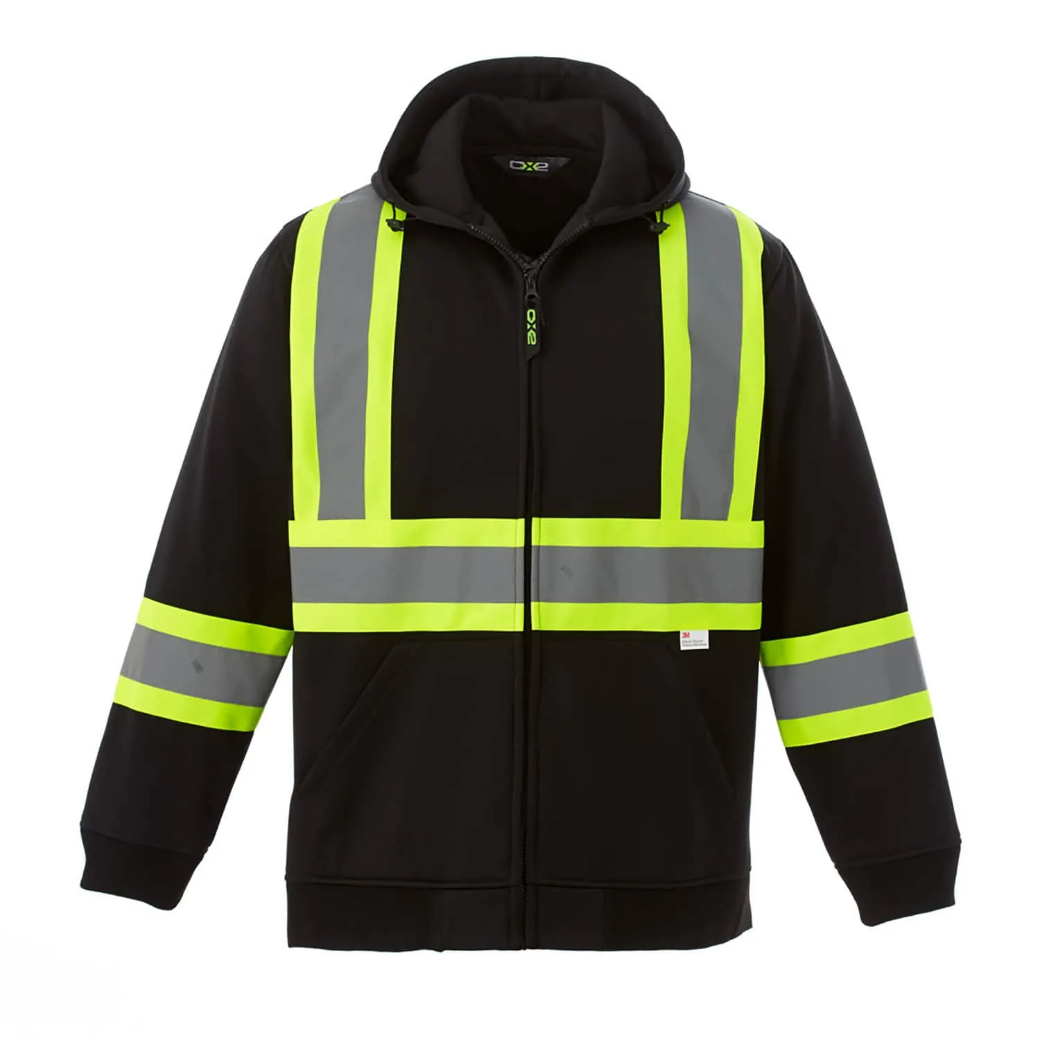 CX2 Freedom – Hi-Vis Full Zip Polyester Fleece Hoodie - Style L00682