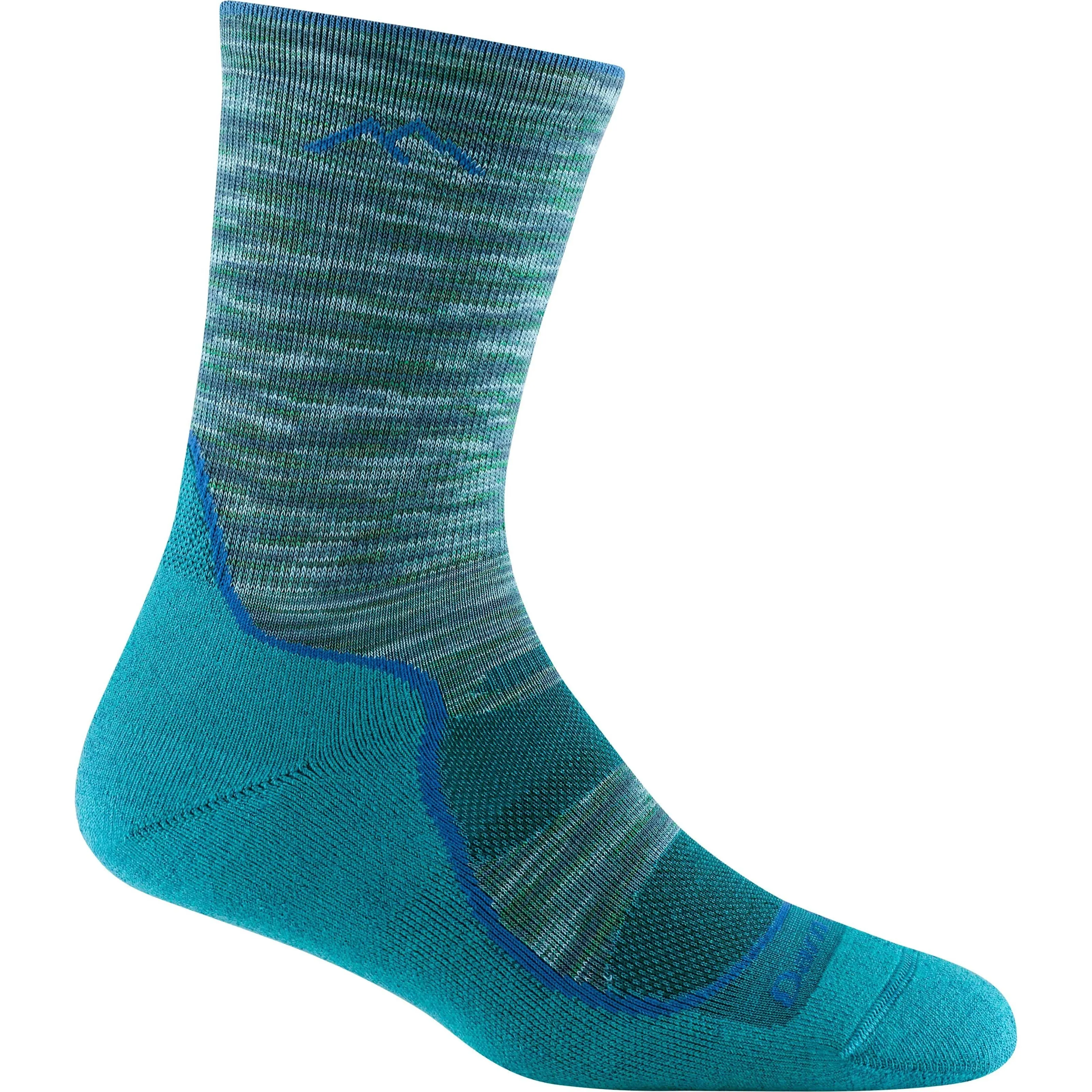 Darn Tough Womens Light Hiker Micro Crew Lightweight Socks - Clearance