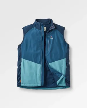 Daybreak Lightweight Recycled Thermore® Insulated Vest - Rich Navy/Dark Denim/Arctic