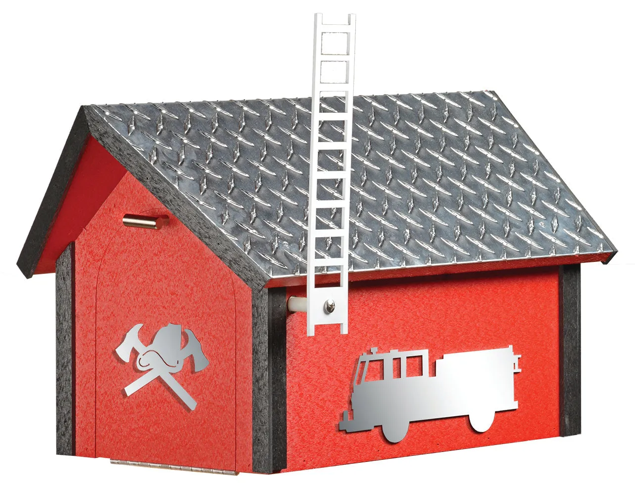 Deluxe Poly Mailbox - Biker or Fire Department