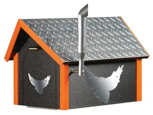 Deluxe Poly Mailbox - Biker or Fire Department