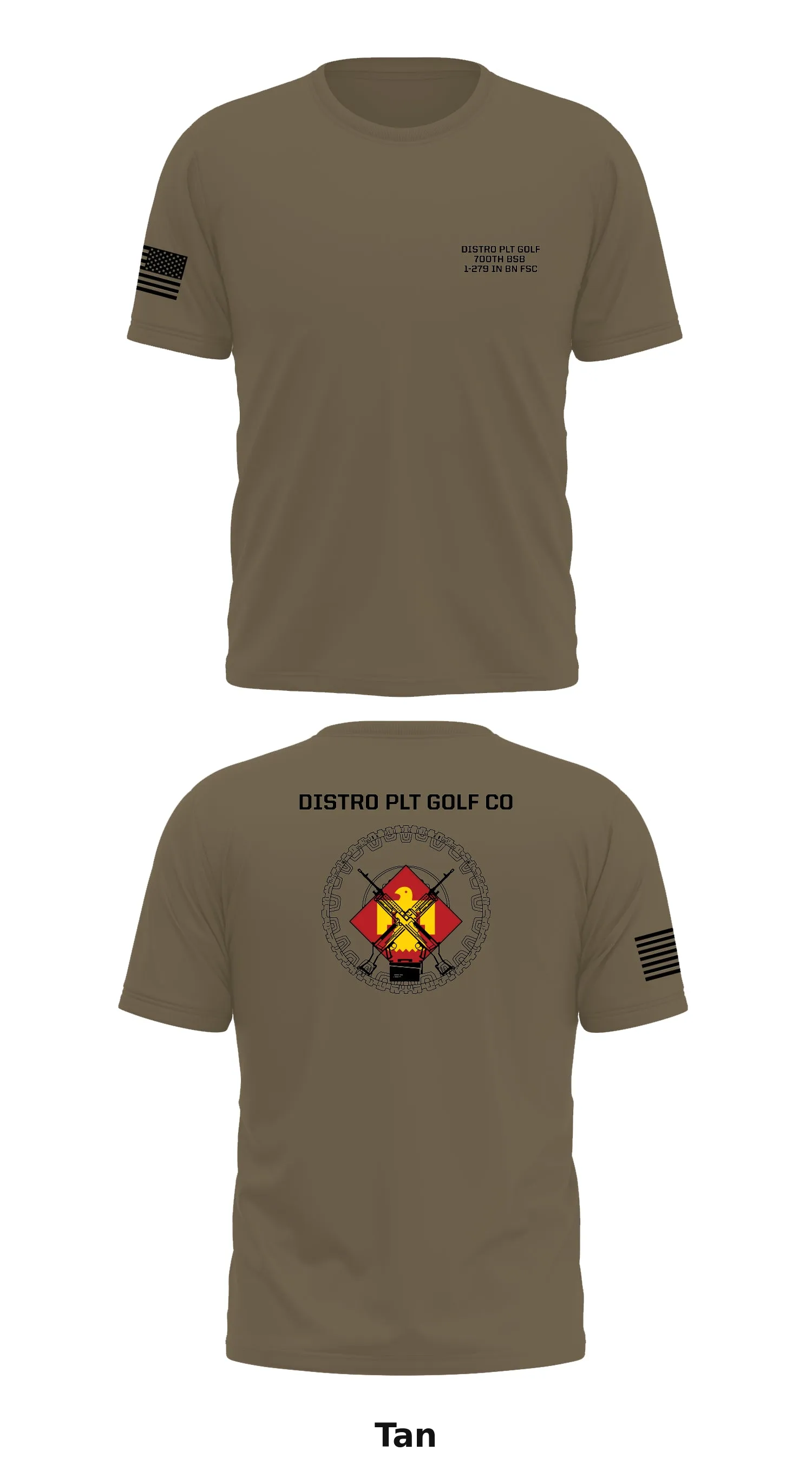 Distro Pl Golf 700th BSB  Store 1 Core Men's SS Performance Tee - 67210513944
