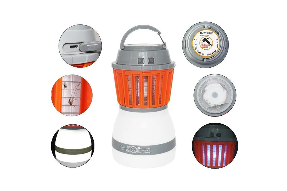 Dual Function Mosquito Killer Camping Lantern