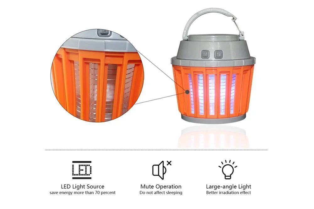 Dual Function Mosquito Killer Camping Lantern