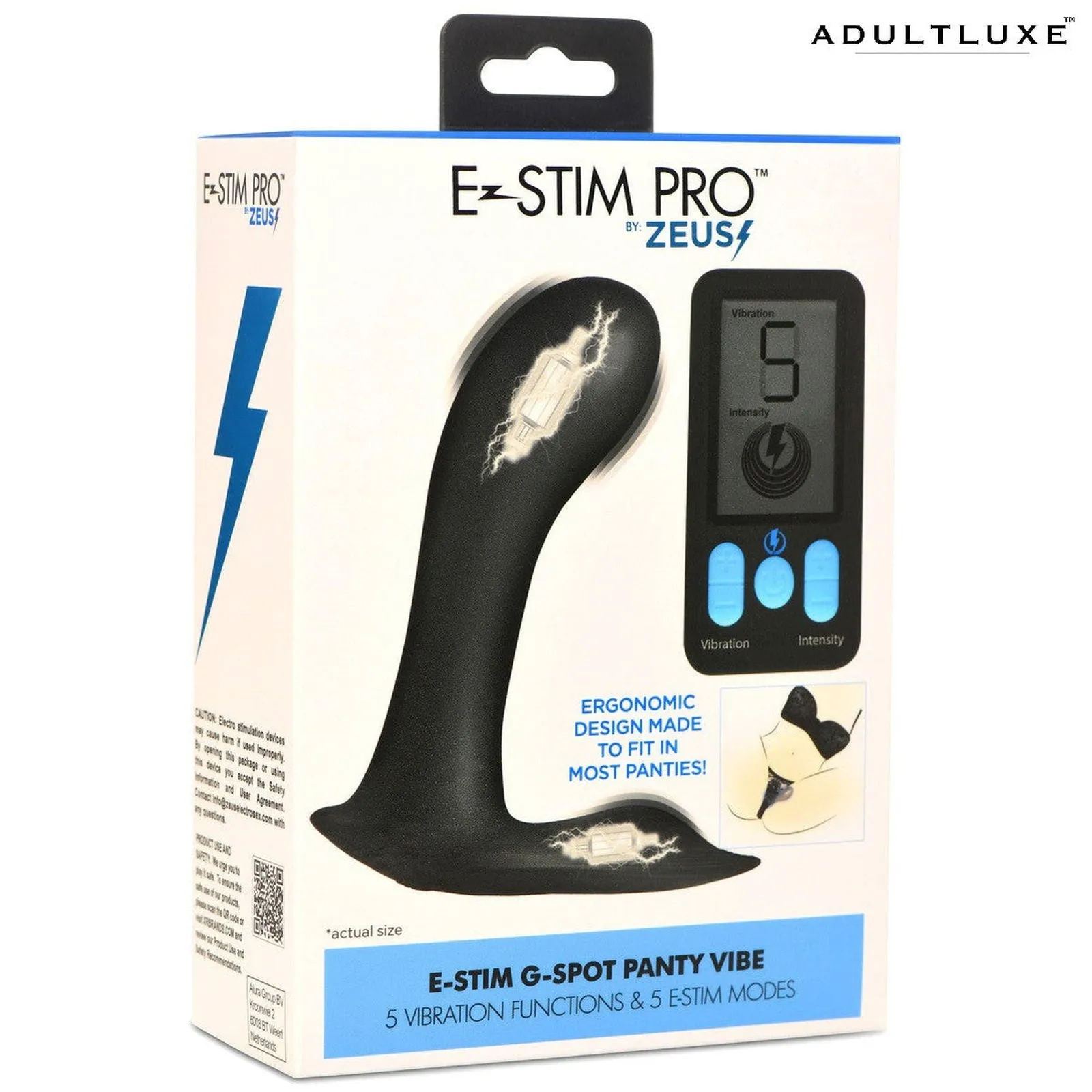 E-stim G-spot Silicone Panty Vibe